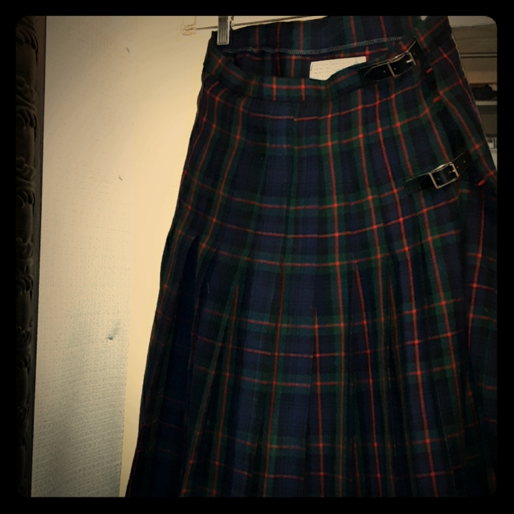 Vintage Hector Russell Kiltmaker Group Skirt